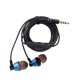 thumbnail image 3 of Auricular Con Cable, Micrófono Incorporado Auriculares Con Cable De Calidad De Sonido Puro Para Teléfono Inteligente Para PC Ccdes Cable trenzado azul negro de 3,5 mm, 3 of 8