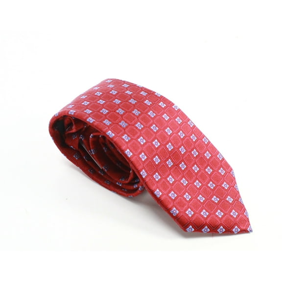 Mens Neck Tie One Spaced Floral Print Silk Not Applicable