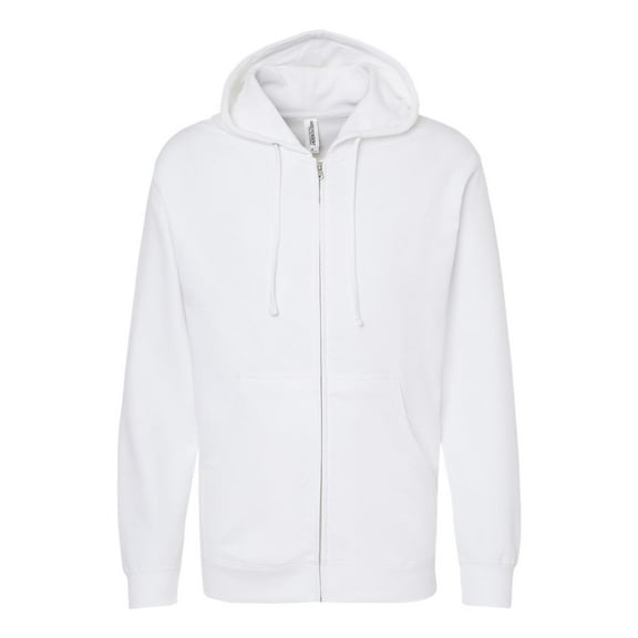 Independent Trading Co. Midweight Full-Zip Hooded Sweatshirt Size up to 3XL