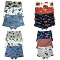 thumbnail image 3 of B&Q Toddler Boys 12-Pack Cotton Boxer Briefs - Sizes 4T-8T | Stylish and High-Quality Choice, 3 of 5
