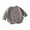 Grey, variant on Tshirt Boys Boys Long Sleeve Light Gray T Shirt Girls Crew Neck Casual Basic Tees Fall Clothes Girls Size 6-12 Months Tops