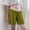 Green, variant on pstuiky Maternity Shorts High Waist Stretch Adjustable Support Plus Size Pregnancy Activewear Casual Wear Athletic Maternity Shorts