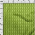 thumbnail image 2 of oneOone Georgette Viscose Green Fabric Chevron Bandhani Fabric For Sewing Printed Craft Fabric By The Yard 42 Inch Wide, 2 of 4