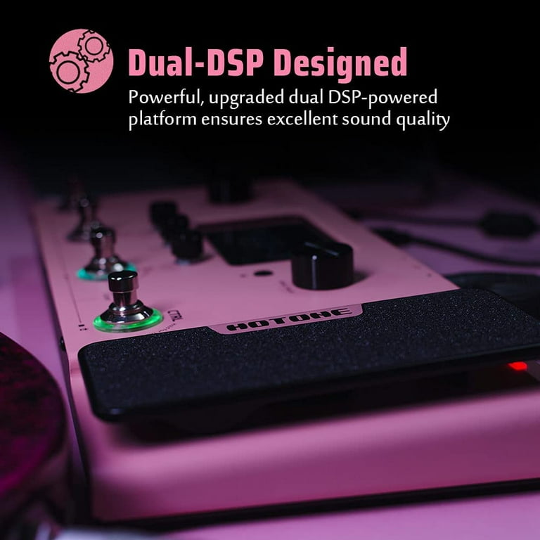Hotone Audio Ampero Amp Modeler & Effects Processor - Pink