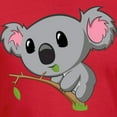 thumbnail image 3 of CafePress - Hungry Koala Men's Fitted T Shirt (Dark) - Men's Fitted T-Shirt, 3 of 4