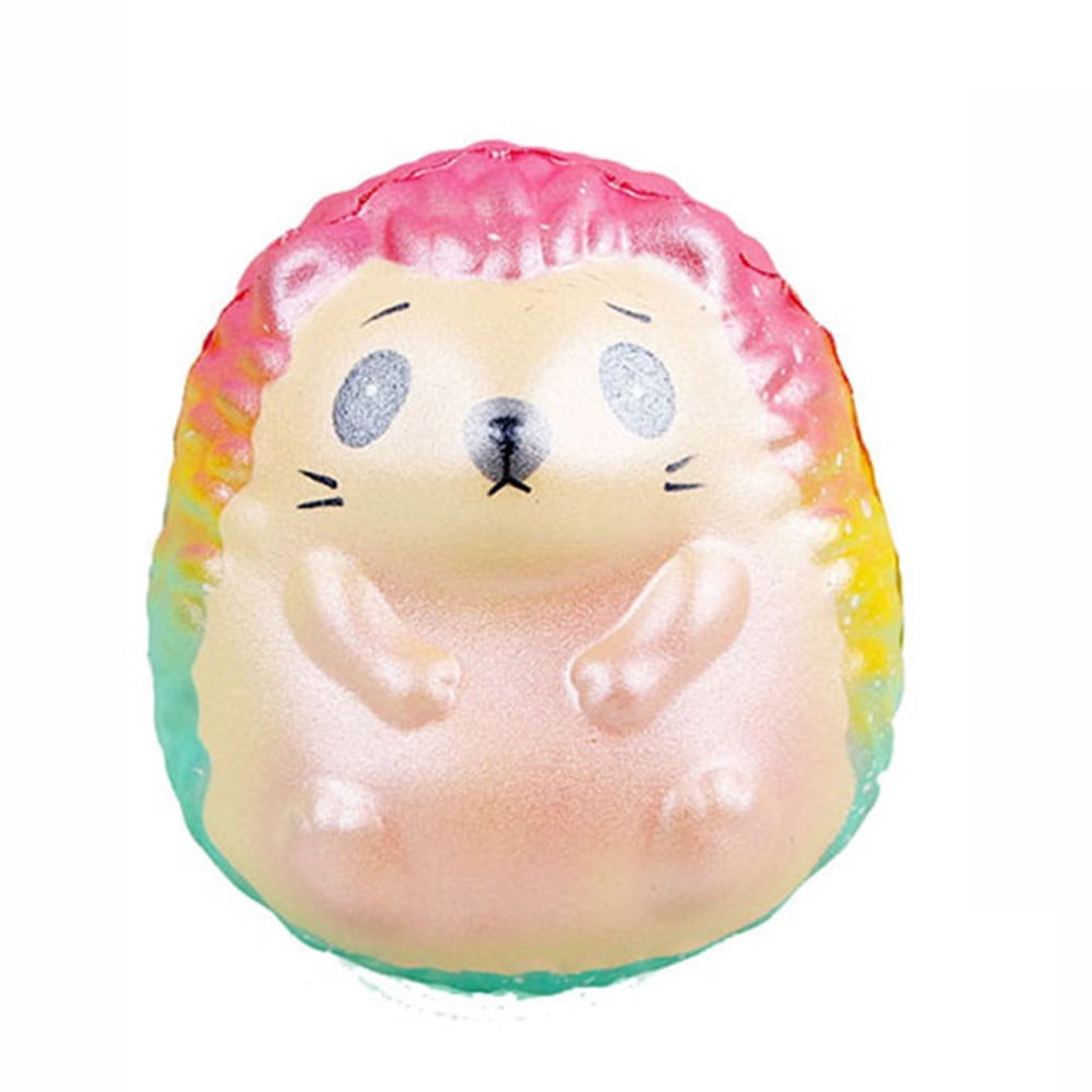 Cute Hedgehog Jumbo Super Giant Squishy Slow Rising Squeeze Toy Kids Gift Lot 