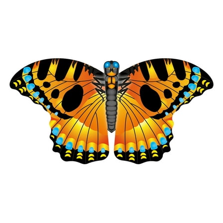 X Kites Nylon Butterfly Orange
