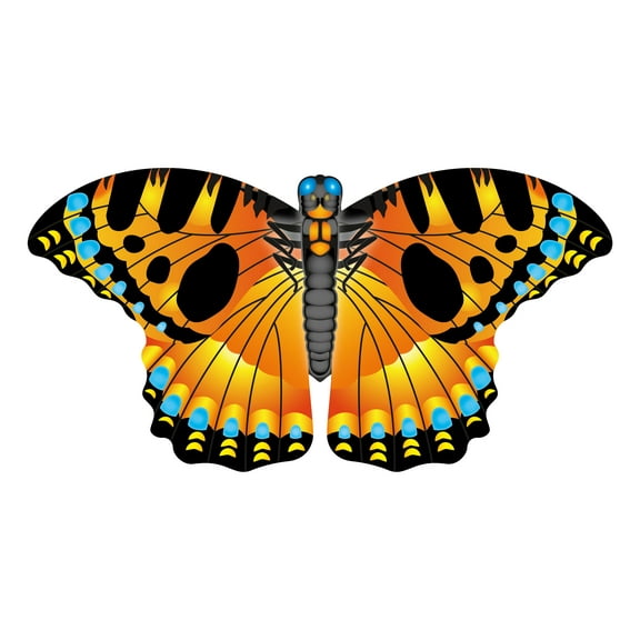 X Kites Nylon Butterfly Orange