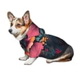 thumbnail image 6 of Goofa Colorful Flower Dog A Pattern Small Dog Sweater Hoodies Pet Grey Hooded Soft Fleece Sweatshirts with Pocket Fall Winter Puppy Cat Sweaters Warm Clothes-XX-Large, 6 of 8
