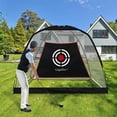 thumbnail image 5 of Galileo Home Golf Net Golf Training Aids Home Driving Range with Target and Carry Bag, 5 of 6