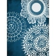 thumbnail image 3 of Grey, Jace 15x18 Black Modern Framed Museum Art Print Titled - Blue Patterns Mate, 3 of 5