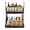 Black, variant on 2 Tiers Expandable Pull-out Cabinet Organizer, Slide Out Drawers for Cabinets White