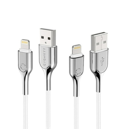 Cygnett - Armored Lightning to USB-A Charge and Sync Cable (6 Feet) - White