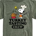thumbnail image 3 of Peanuts - Turkey Tasting Crew - Men's Short Sleeve Graphic T-Shirt, 3 of 6