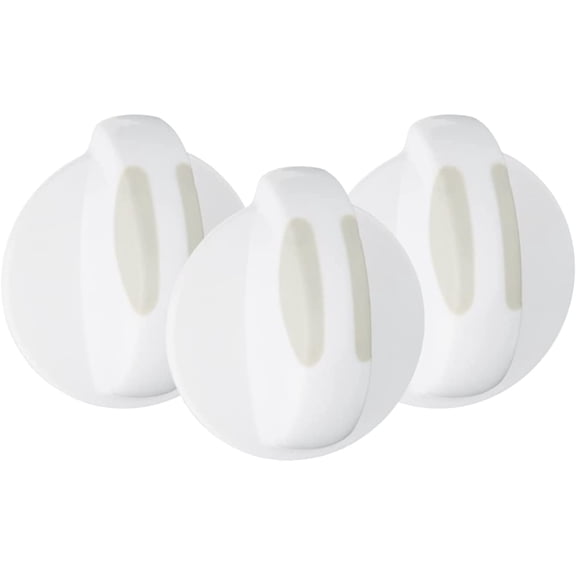 Scaroo 134844410 Dryer Selector Knob Compatible with Frigidaire AP4339026 3-Pack