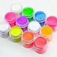 thumbnail image 5 of 10ml Luminous Acrylic Dipping Glow Powder Neon Colors System Glow In The Dark Acrylic Nail Dust For Carving Extension Gq-235378, 5 of 5