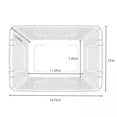 thumbnail image 4 of Hefty Lot de 6 Bacs de Rangement en Plastique Empilables de 32 Qt à Hauteur Élevée avec Couvercle, Gris Carrière, 4 of 10