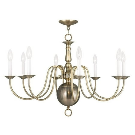 

Livex Lighting Williamsburgh 8 Light Chandelier