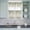 Sage Green Beige, variant on 3 Piece Kitchen Curtains and Valances Set Sage Green Cafe Curtains 24 Inch Length Eucalyptus Leaves Valance & Tier Curtain for Living Room Bedroom Small Window 54"x18"+27"x24"*2