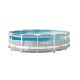 thumbnail image 1 of Intex 14Ft X 42In Prism Frame Clearview Premium Pool Set, Age: 6+, 1 of 1