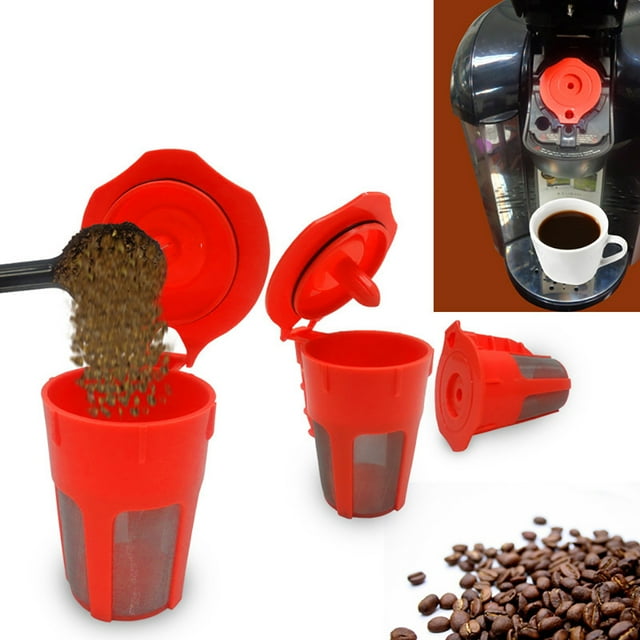 Filtre à Café Réutilisable et Remplissable pour Keurig K-Cup 2.0 K500 K400 K300 K200 Modèles