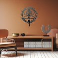 thumbnail image 4 of Espada de Metal, decoración de pared de hierro forjado, colgante, decoración de espada creativa, 4 of 5