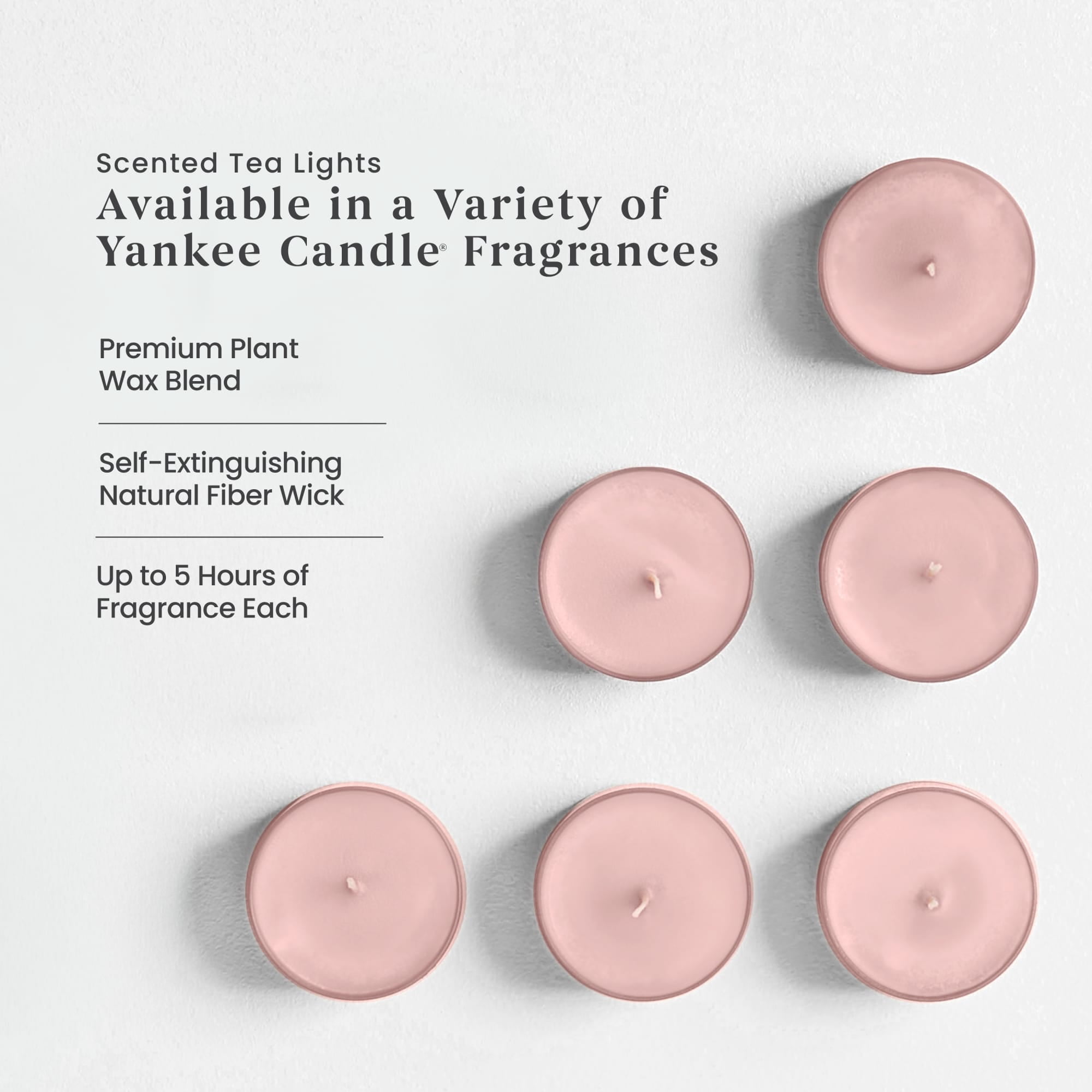 Yankee Candle Scented Tealight Candles, 12-Pack, Pink Sands Mini Candles