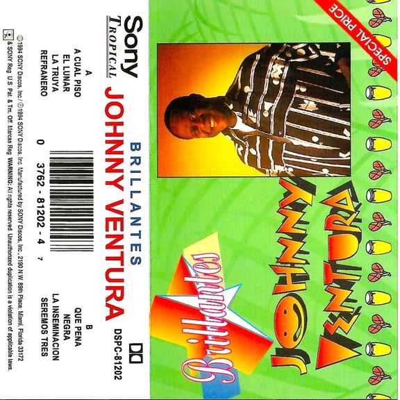 Johnny Ventura - Johnny Ventura (Cassette)