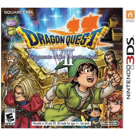 Dragon Quest VII 7 Fragments of the Forgotten Past (Nintendo 3DS)