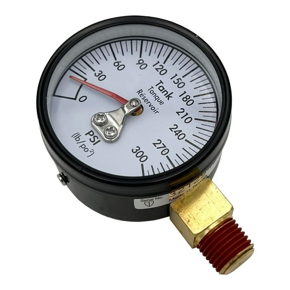 DeWalt Genuine OEM Replacement Pressure Gauge For Air Compressors - A14993