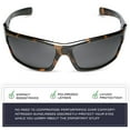thumbnail image 6 of Polarized Wrap Around Sports Sunglasses for Men Women Driving Fishing Running Cycling Sun Glasses, 6 of 6