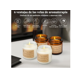 thumbnail image 3 of 6 Velas Aromáticas Decorativas Cera Soja Aromaterapia 600g Xtellar blanco, 3 of 4