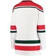 thumbnail image 3 of Women's Fanatics White New Jersey Devils Alternate  Breakaway Jersey, 3 of 3