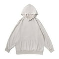 thumbnail image 1 of WILLBEST Sudadera Deportiva para Mujer, Estilo Casual, Holgada, con Capucha, Tallas Grandes, Hombros Descubiertos, Estilo Vintage Chica​​, 1 of 5