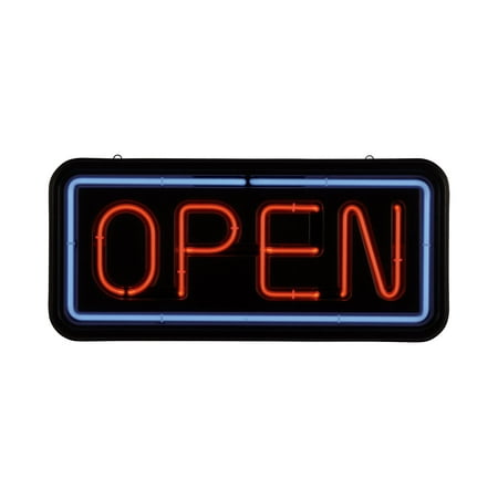Real Neon Open Sign - Walmart.com