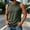 Army Green, variant on Men's Ice Silk Quick Dry Sleeveless Shirts Workout Tank Top Gym Muscle Shirt Moisture Wicking Athletic Summer Sleeveless Top Army Green