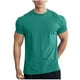 thumbnail image 2 of pstuiky Camisa de manga corta para hombre, Blusas casuales de verano para hombre, de manga corta, color liso, con cuello redondo y para fitness ropa de hombre xxxl, 2 of 4