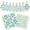 Blue Hydrangea, variant on 8 Pack Blue Hydrangea Cotton Kitchen Dishcloths, Absorbent Cleaning Towels