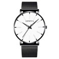 thumbnail image 1 of HOARBOEG Montres de Mode Ultra Fines pour Hommes Montre d'Affaires en Maille d'Acier Inoxydable Quartz, 1 of 1