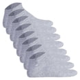 thumbnail image 1 of TOM TAILOR Paquete de 4 Calcetines Unisex - Básico, Calcetines de zapatilla, unicolor Gris claro 35-38, 1 of 3