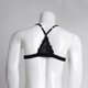 thumbnail image 5 of 4XMen's Sissy Sujetador De Encaje Bralette Sujetador Sin Cables Crossdress Ropa Interior Gay Negro SM SunniMix Sujetador de encaje para hombre, 5 of 8
