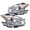 Chrome Amber, variant on For 2009-2014 Nissan Maxima Halogen Headlights Assembly Headlamps Left+Right