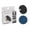 Black, variant on Mini Phone Holder - Strong Adhesive, 360° Rotating, for Car/Wall/Desk, Aluminum Alloy, Easy Install, 3.3x0.8cm - Hands-Free Viewing
