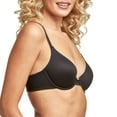 thumbnail image 2 of Maidenform Comfy Soft Demi Underwire Bra Shell Ivory Dot 34C Women's, 2 of 6