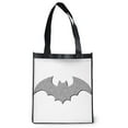 thumbnail image 3 of CafePress - Silver Glittery Bat - 12"x 13", 100% Recycled, Reusable Grocery Bag, 3 of 3