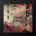 thumbnail image 2 of Greene, Taylor 12x12 Black Modern Framed Museum Art Print Titled - Number Study 2, 2 of 5