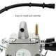thumbnail image 3 of Kit de carburador STIHL fs120 fs120r bt120 bt120c fs200 fs200r sp200 fs250 fs250r boquilla de cepillo, arandela + filtro de aire y filtro de combustible tubo de combustible, 3 of 5