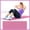 PInK, variant on Large Non Yoga Mats 4mm Thick - 68"x23" Monochrome Fitness Mat for Women & Men, Extra Long Exercise Mat with Carrying Strap for Home Gym, Pilates, Workout