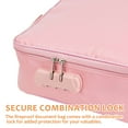 thumbnail image 3 of Luxtrada Fireproof Document Bag with Lock Zipper Closure Fire & Water Resistant Money Bag Storage Pouch Organizer Case Home Office Travel Bag for Documents Files Money Cards Passport (Black), 3 of 9