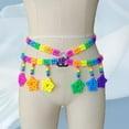 thumbnail image 1 of Cinturón De Cuentas Para La Cintura, Accesorios De Joyería Corporal, Cadena Corporal Para Festivales Rave Para Mujeres, 1 of 9